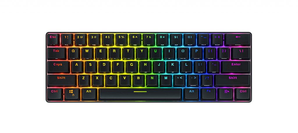 WhirlwindFX Atom 60% Gaming Keyboard