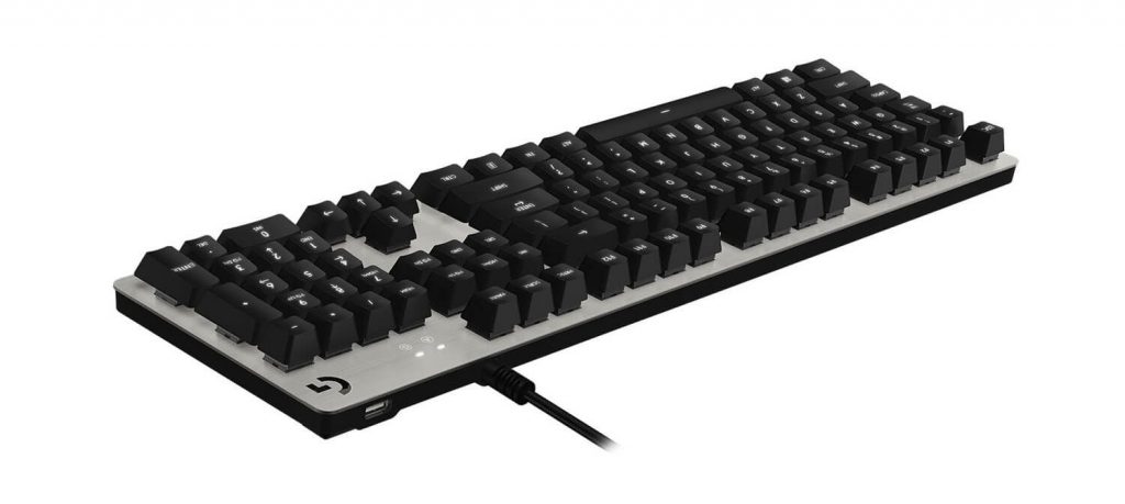 Logitech G413 Full size Wired-Mechanical Romer G Switch Tactile Gaming Keyboard