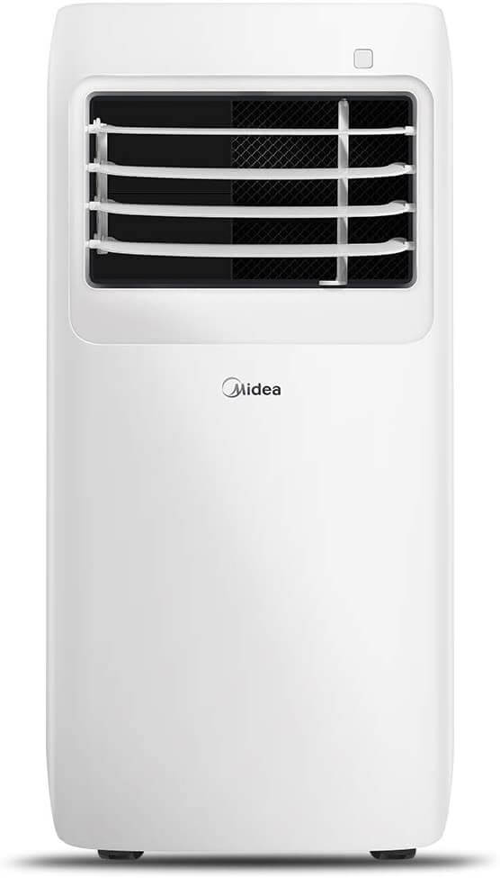 Midea MAP08R1CWT 3-in-1 Portable Air Conditioner, Dehumidifier and Fan with Remote Control and Complete Window Mount Exhaust Kit