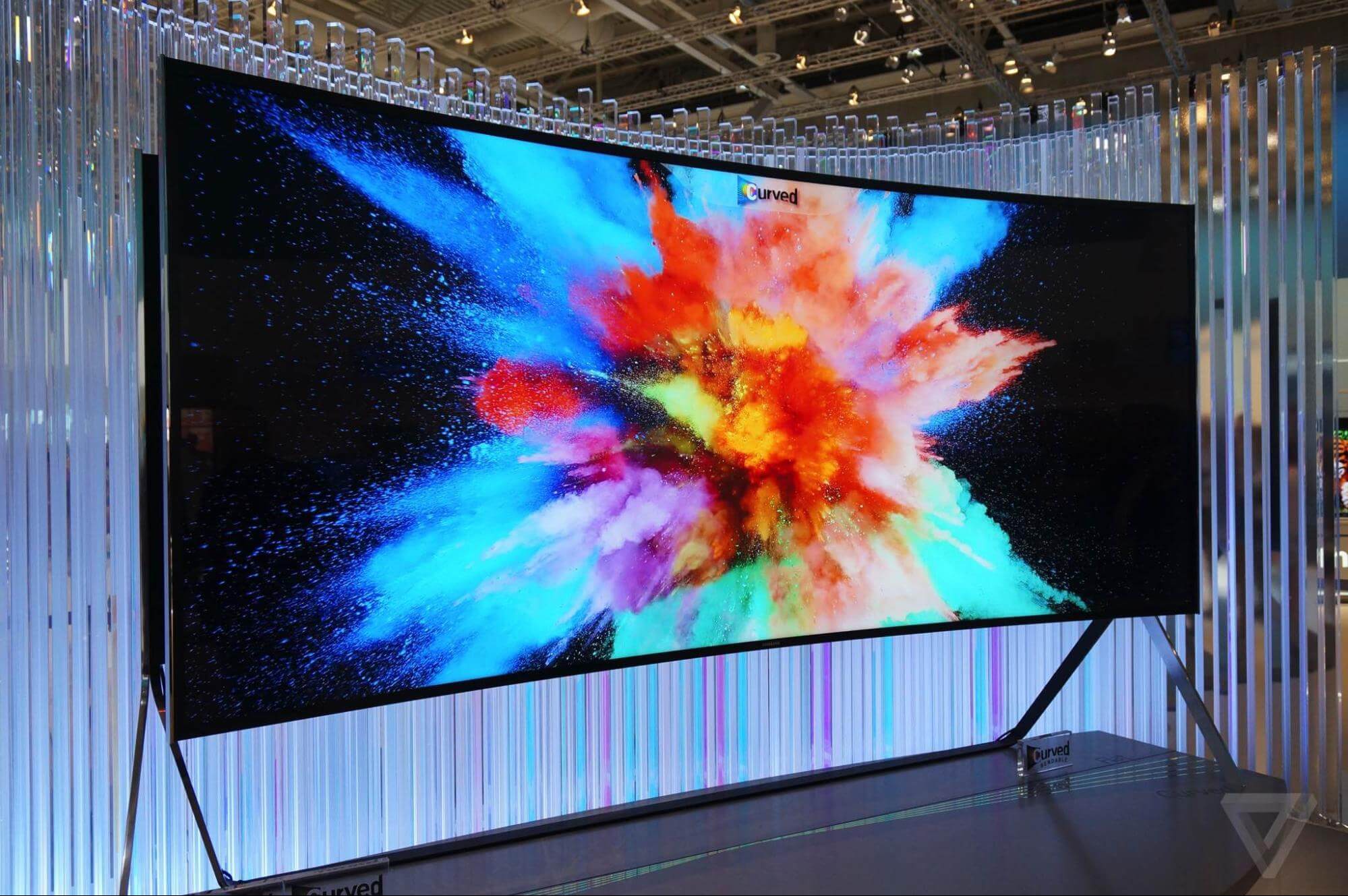 Самый большой телевизор Samsung 110 дюймов