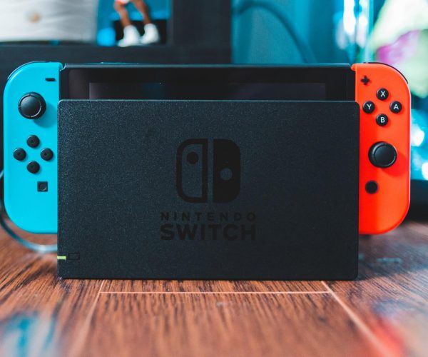 Black and Red Nintendo Switch