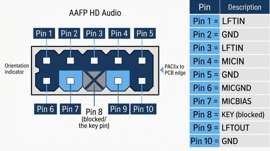 AAFP Motherboard: Front Panel Audio Header | SunbeamTech